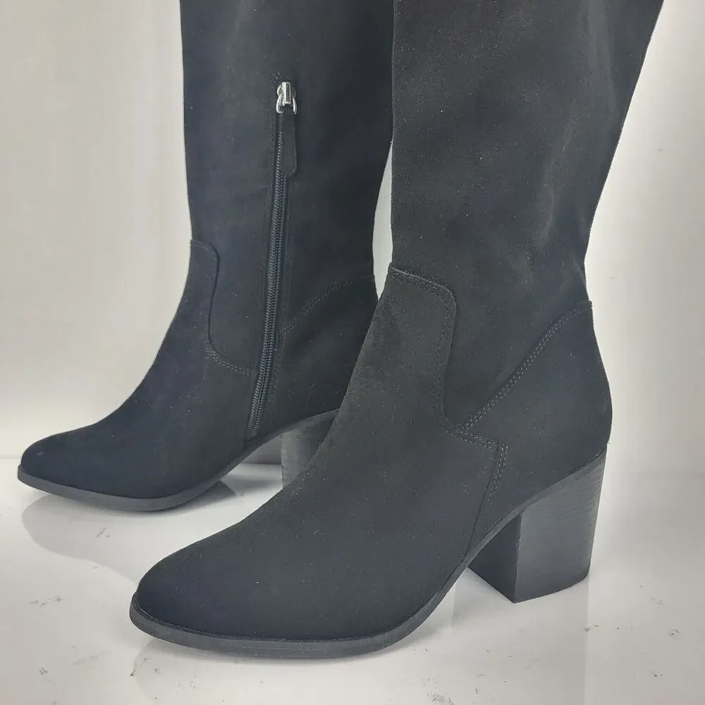 BP Luke Over the Knee Boots Black size 8